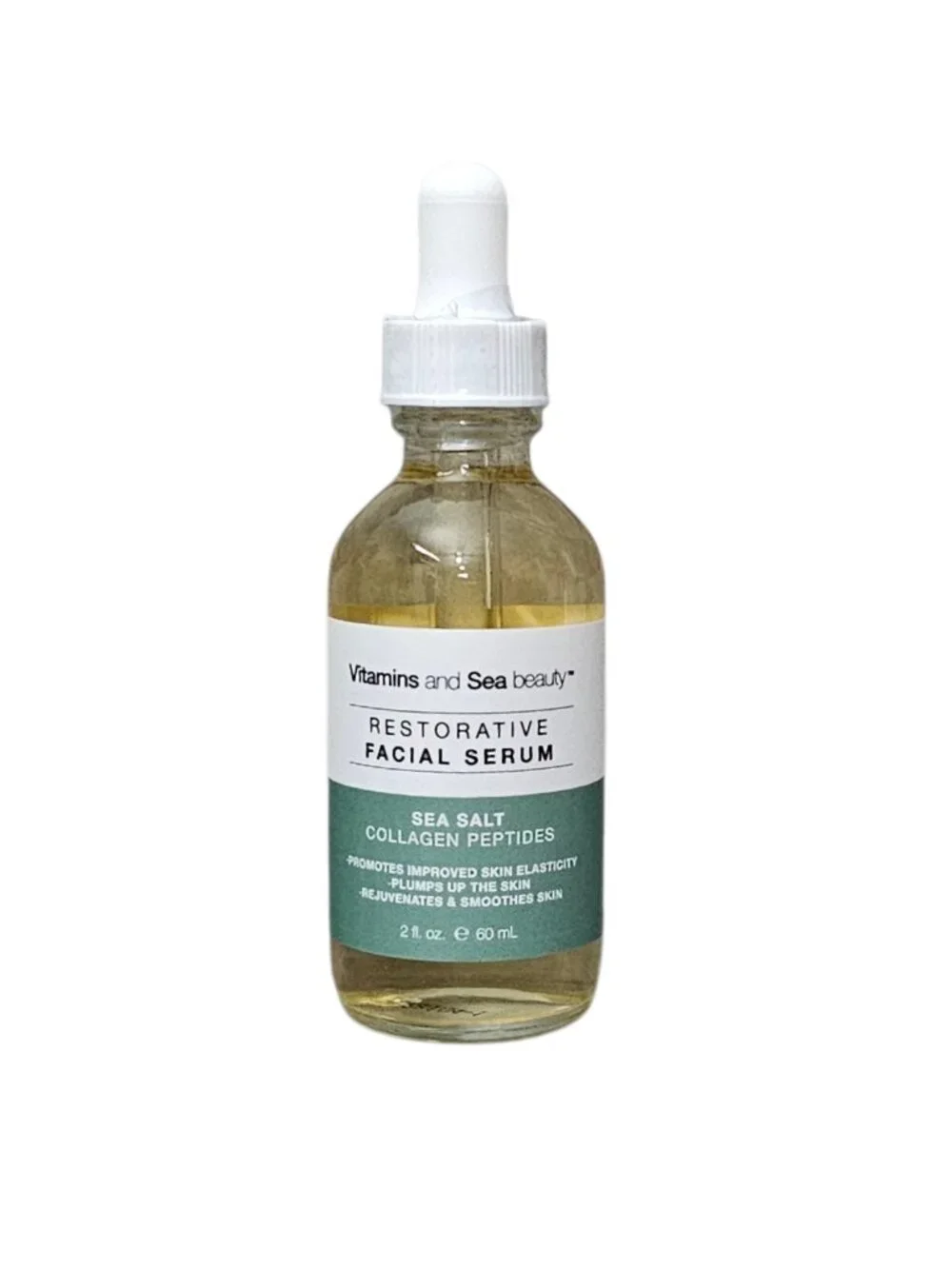 Vitamins and Sea Beauty Sea Salt and Collagen Peptides Restorative Facial Serum
